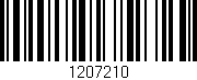 Código de barras (EAN, GTIN, SKU, ISBN): '1207210'