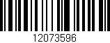 Código de barras (EAN, GTIN, SKU, ISBN): '12073596'