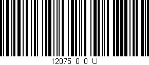 Código de barras (EAN, GTIN, SKU, ISBN): '12075_0_0_U'