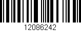 Código de barras (EAN, GTIN, SKU, ISBN): '12086242'
