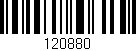 Código de barras (EAN, GTIN, SKU, ISBN): '120880'