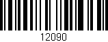 Código de barras (EAN, GTIN, SKU, ISBN): '12090'
