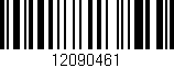 Código de barras (EAN, GTIN, SKU, ISBN): '12090461'