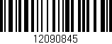 Código de barras (EAN, GTIN, SKU, ISBN): '12090845'