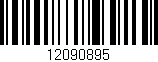 Código de barras (EAN, GTIN, SKU, ISBN): '12090895'