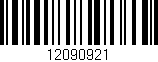 Código de barras (EAN, GTIN, SKU, ISBN): '12090921'