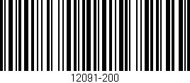 Código de barras (EAN, GTIN, SKU, ISBN): '12091-200'