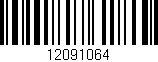 Código de barras (EAN, GTIN, SKU, ISBN): '12091064'