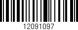 Código de barras (EAN, GTIN, SKU, ISBN): '12091097'