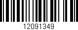 Código de barras (EAN, GTIN, SKU, ISBN): '12091349'