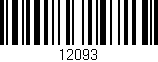 Código de barras (EAN, GTIN, SKU, ISBN): '12093'