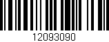 Código de barras (EAN, GTIN, SKU, ISBN): '12093090'