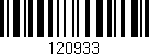 Código de barras (EAN, GTIN, SKU, ISBN): '120933'