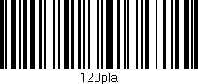 Código de barras (EAN, GTIN, SKU, ISBN): '120pla'