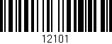 Código de barras (EAN, GTIN, SKU, ISBN): '12101'