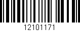 Código de barras (EAN, GTIN, SKU, ISBN): '12101171'