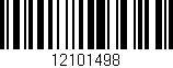 Código de barras (EAN, GTIN, SKU, ISBN): '12101498'