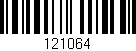 Código de barras (EAN, GTIN, SKU, ISBN): '121064'