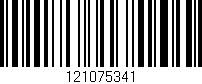Código de barras (EAN, GTIN, SKU, ISBN): '121075341'