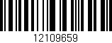 Código de barras (EAN, GTIN, SKU, ISBN): '12109659'