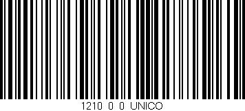 Código de barras (EAN, GTIN, SKU, ISBN): '1210_0_0_UNICO'