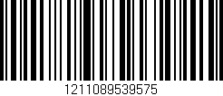 Código de barras (EAN, GTIN, SKU, ISBN): '1211089539575'