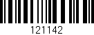 Código de barras (EAN, GTIN, SKU, ISBN): '121142'