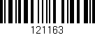 Código de barras (EAN, GTIN, SKU, ISBN): '121163'