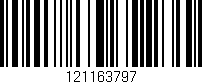 Código de barras (EAN, GTIN, SKU, ISBN): '121163797'