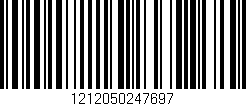 Código de barras (EAN, GTIN, SKU, ISBN): '1212050247697'