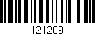 Código de barras (EAN, GTIN, SKU, ISBN): '121209'