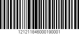 Código de barras (EAN, GTIN, SKU, ISBN): '121211846000190001'