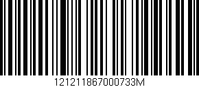 Código de barras (EAN, GTIN, SKU, ISBN): '121211867000733M'