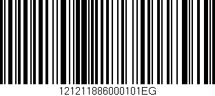 Código de barras (EAN, GTIN, SKU, ISBN): '121211886000101EG'
