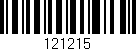 Código de barras (EAN, GTIN, SKU, ISBN): '121215'