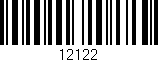 Código de barras (EAN, GTIN, SKU, ISBN): '12122'
