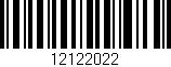 Código de barras (EAN, GTIN, SKU, ISBN): '12122022'