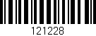Código de barras (EAN, GTIN, SKU, ISBN): '121228'