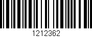 Código de barras (EAN, GTIN, SKU, ISBN): '1212362'