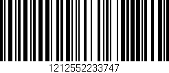 Código de barras (EAN, GTIN, SKU, ISBN): '1212552233747'