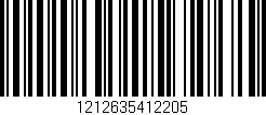 Código de barras (EAN, GTIN, SKU, ISBN): '1212635412205'