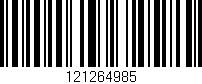 Código de barras (EAN, GTIN, SKU, ISBN): '121264985'