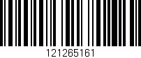 Código de barras (EAN, GTIN, SKU, ISBN): '121265161'
