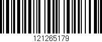 Código de barras (EAN, GTIN, SKU, ISBN): '121265179'