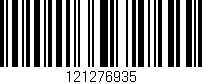 Código de barras (EAN, GTIN, SKU, ISBN): '121276935'