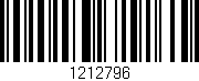Código de barras (EAN, GTIN, SKU, ISBN): '1212796'