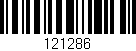 Código de barras (EAN, GTIN, SKU, ISBN): '121286'