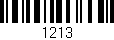 Código de barras (EAN, GTIN, SKU, ISBN): '1213'