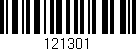 Código de barras (EAN, GTIN, SKU, ISBN): '121301'