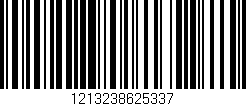 Código de barras (EAN, GTIN, SKU, ISBN): '1213238625337'